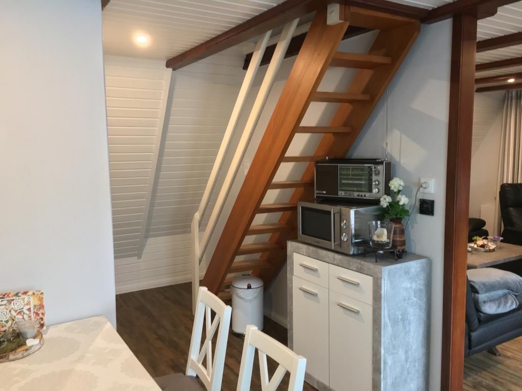 Treppe zu den Schlafzimmern